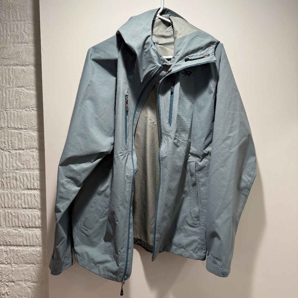 Outdoor Research Men's MicroGravity AscentShell Jacket Large